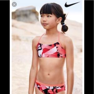 Girl's Nike Swim Bikini Bathing Suit 2-Piece